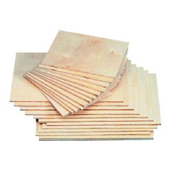 Image for American Easel Blockprinting Wood Panels, 8 x 12 Inches, Pack of 12 from School Specialty