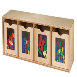 Image for Childcraft Rest and Storage Bench, 55-5/8 x 14-1/4 x 14 Inches from School Specialty
