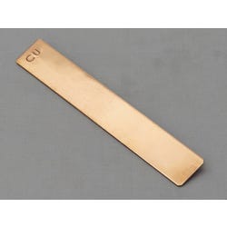Image for Frey Scientific Flat Electrode Strip, 5 x 3/4 x 3/64 Inches, Copper from School Specialty