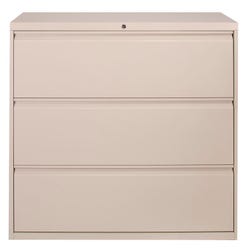 Image for Affordable Interior Systems 3-Drawer Lateral Filing Cabinet, 30 x 18 x 40 Inches, Putty from School Specialty