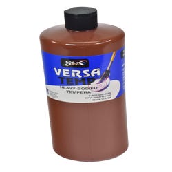 Image for Sax Versatemp Heavy-Bodied Tempera Paint, 1 Quart, Brown from School Specialty