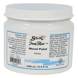 Image for Sax Acrylic Mural Paint, 33.8 Ounces, White from School Specialty