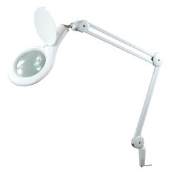 Image for Bostitch Magnifying Clamp On LED Desk Lamp, 21 Inches, White from School Specialty