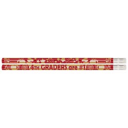 Image for Musgrave Pencil Co. 4th Graders Are #1 Pencils, Pack of 12 from School Specialty
