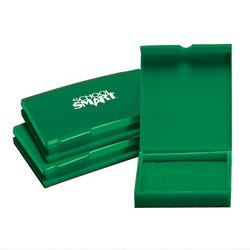 Image for School Smart Felt Pre-Inked Stamp Pad, 3 x 4 Inches, Green from School Specialty