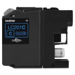 Image for Brother LC201C Ink Cartridge, 260 Page Yield, Cyan from School Specialty