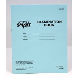 Image for School Smart Examination Blue Books, 7 x 8-1/2 Inches, 8 Pages, Pack of 100 from School Specialty