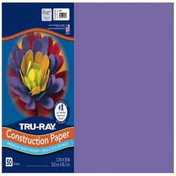 Image for Tru-Ray Sulphite Construction Paper, 12 x 18 Inches, Violet, 50 Sheets from School Specialty