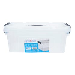Image for SpaceExpert XS Small Storage Boxes with Lid, 15 Quarts, Translucent, Each from School Specialty