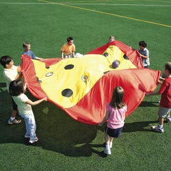 Image for FlagHouse Swiss Cheese Parachute, 12 Feet from School Specialty