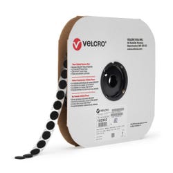 Image for VELCRO Brand 3/4 Inch Coin, Black Loop Side Only, Pack of 1028 coins from School Specialty