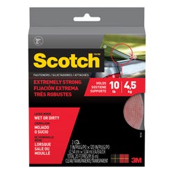 Image for Scotch Super Duty Fasteners, 10 Feet x 1 Inch, Clear from School Specialty
