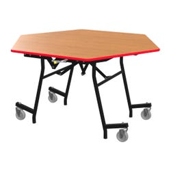 Image for Classroom Select Mobile Easyfold Table, Hexagon from School Specialty