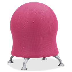 Image for Safco Zenergy Mesh Fabric Ball Chair, 22-1/2 x 22-1/2 x 23 Inches, Pink from School Specialty