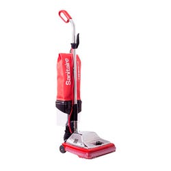 Image for Bissell Sanitaire SC887 TRADITION Upright Vacuum, Bagless, Red from School Specialty