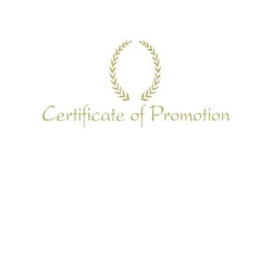 Image for Achieve It! Certificate of Promotion Embossed Award, 11 x 8-1/2 inches, Gold Foil, Pack of 25 from School Specialty
