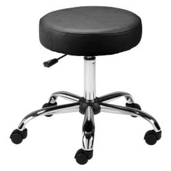 Image for Classroom Select Pneumatic Round Stool, 17-22 1/2 Inch Seat, Vinyl, Black from School Specialty