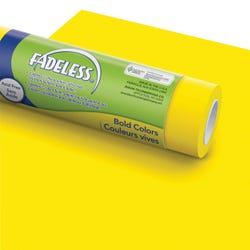 Image for Fadeless Paper Roll, Canary, 48 Inches x 50 Feet from School Specialty