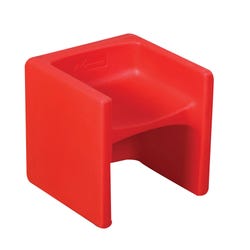 Image for Children's Factory Cube Chair, 15 x 15 x 15 Inches, Red from School Specialty