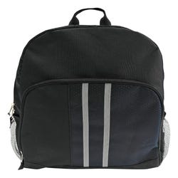 Image for Elementary Style Backpack with Front Buckle Design, Black from School Specialty