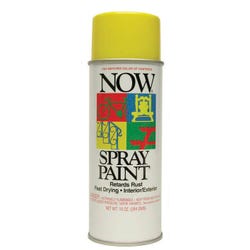 Image for Now Fast Dry Lead-Free Spray Enamel, 9 oz Can, Sun Yellow from School Specialty