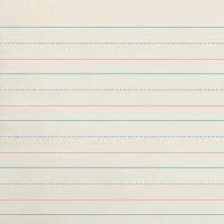 Image for School Smart Zaner-Bloser Handwriting Paper, 10-1/2 x 8 Inches, Grade K, 500 Sheets from School Specialty