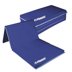 Image for FlagHouse Folding Polyethylene Mat, 2 Inch Thick, 2 Sided Hook and Loop from School Specialty