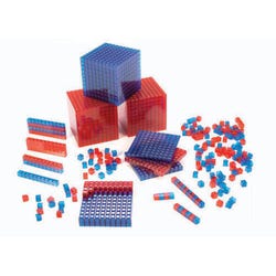 Image for SI Manufacturing Clearview Base Ten Blocks from School Specialty