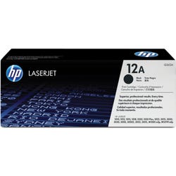 Image for HP 12A Ink Cartridge, Q2612A, Black from School Specialty