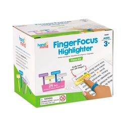 Image for Hand2Mind FingerFocus Highlighter Class Kit, Set of 24 from School Specialty