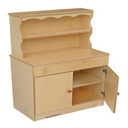 Image for Childcraft Traditional Play Kitchen Hutch, 24 x 13-3/8 x 40-7/8 Inches from School Specialty