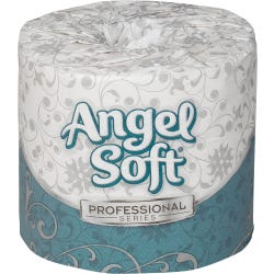 Image for Angel Soft PS High Capacity Toilet Paper, 450 Sheets, 2-Ply, Fiber, White, Pack of 40 from School Specialty