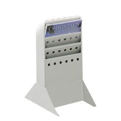 Image for Safco Steel Magazine Rack Base, 5 Pocket, 10 x 14 x 5-1/4 Inches, Gray from School Specialty