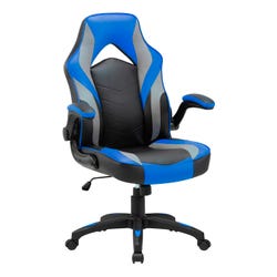 Image for Classroom Select High-Back Gaming Chair, 20 x 19-3/8 x 26-1/8 Inches, Blue/Black from School Specialty