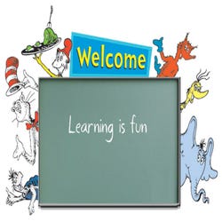 Eureka Dr. Seuss Welcome Go Around Room Cutouts, 2 Panels, Item Number 1414848