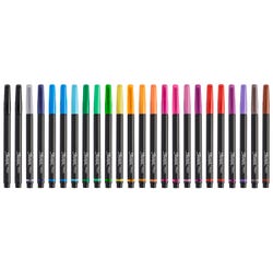 Image for Sharpie Hard Case Art Pen Fine Tip, Assorted Set of 24 from School Specialty