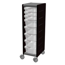Image for Classroom Select Geode Tall Single Wide Cabinet, 8 Trays from School Specialty