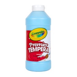 Image for Crayola Premier Tempera Paint, Fluorescent Blue, Pint from School Specialty