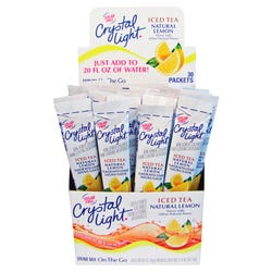 Image for Crystal Light On-The-Go Iced Tea Mix Sticks, Pack of 30 from School Specialty