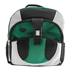 Image for Kits for Kidz Junior High Style Backpack, 18 x 13 x 6 Inches, Forest Green, Grades 6 to 12 from School Specialty