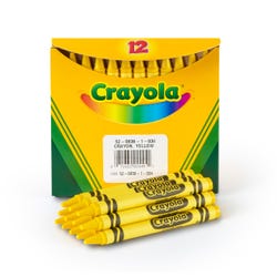Image for Crayola Crayon Refill, Standard Size, Yellow, Pack of 12 from School Specialty