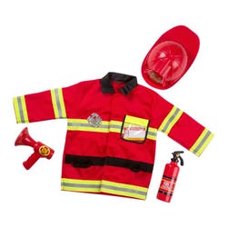 Image for Melissa & Doug Fire Chief Role Play Clothing Set, 4 Pieces from School Specialty