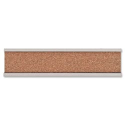 Image for Advantus Map Rail, 1 x 96 Inches, Brown from School Specialty
