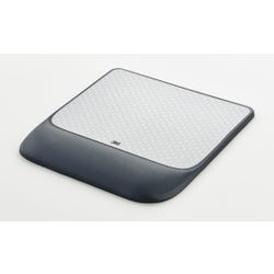 Image for 3M Mouse Pad With Gel Wrist Rest, Anti-Microbial, Black from School Specialty