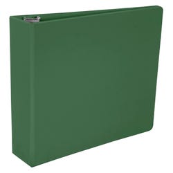 Image for School Smart Polypropylene D-Ring View Binder, 1-1/2 Inches, Green from School Specialty
