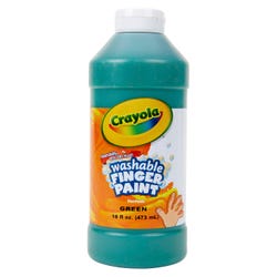 Image for Crayola Washable Finger Paint, Green, Pint from School Specialty