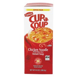 Image for Lipton Chicken Noodle Cup-A-Soup, 0.45 Ounce, Pack of 22 from School Specialty