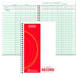 Image for Hammond And Stephens 38 Student 6/7 Week Record Book, 8-1/2 x 11 Inches, PolyIce Cover from School Specialty