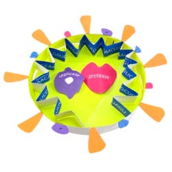 Image for NewPath Coronavirus COVID-19 Structure, 3D Model Kit, 1 Teacher Guide and 5 Student Guides from School Specialty