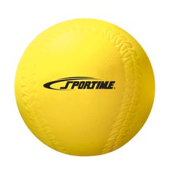 Image for Sportime Coated Foam Softball, 3-7/10 Inches, 4 Ounces, Yellow from School Specialty